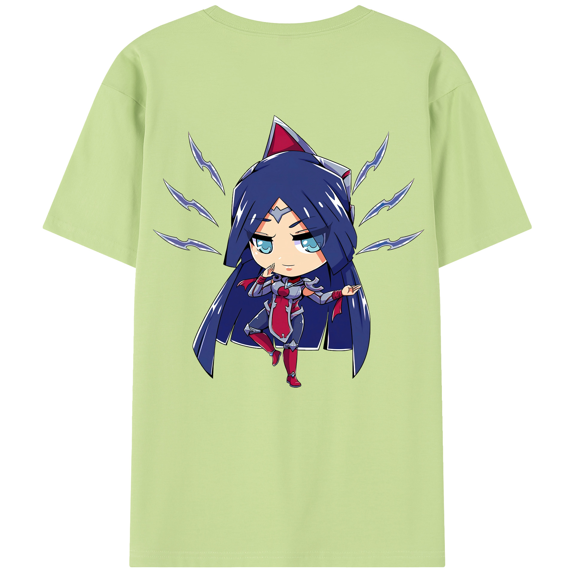 リーグ・オブ・レジェンド League of Legends LOL 綿100％半袖Tシャツ（背面プリント）